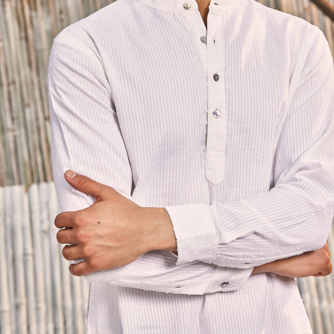 Men's Cotton Straight Kurta (Color options) - Set of 1